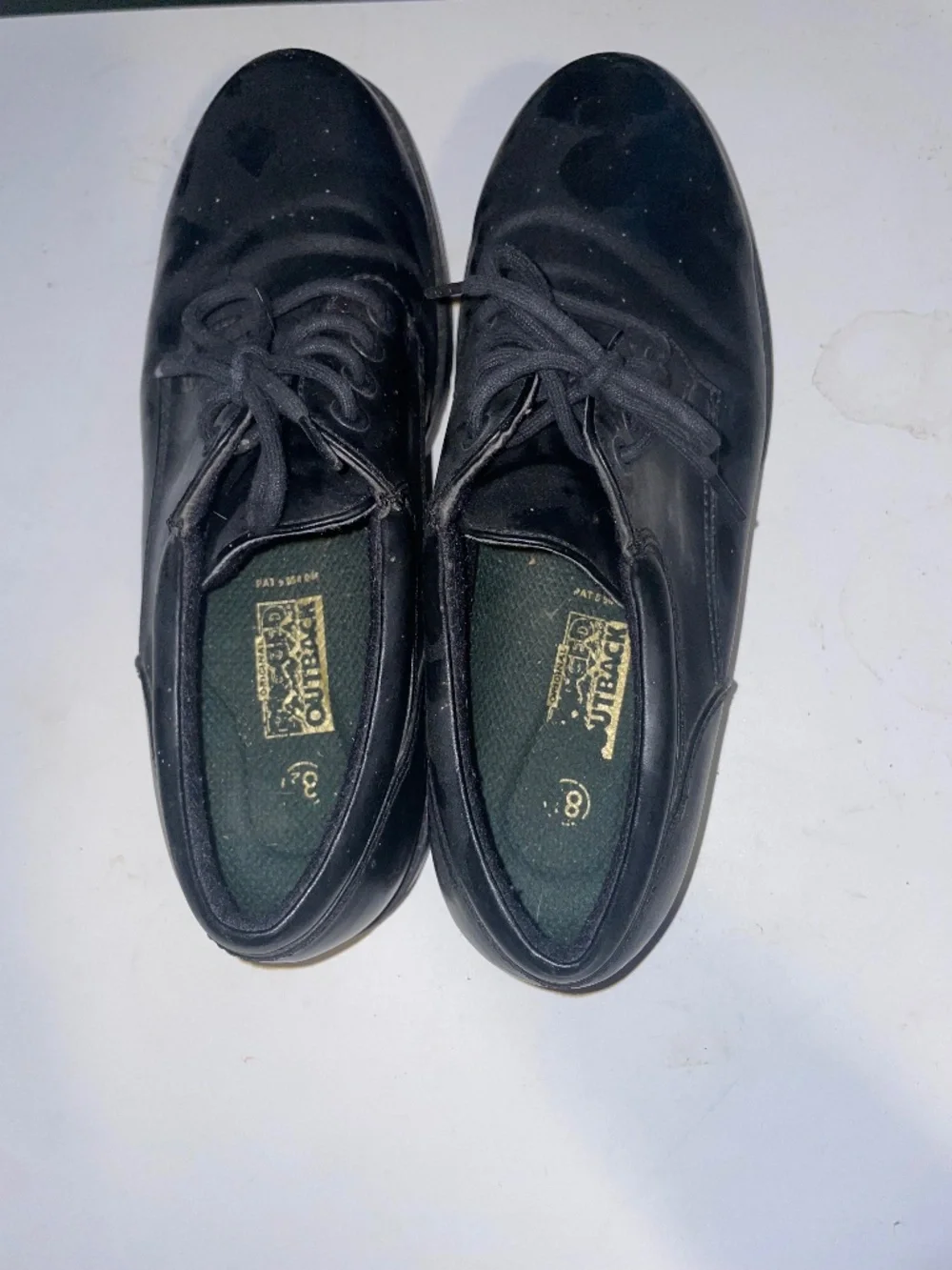 Rugged Outback black derby shoes size 8.5 men